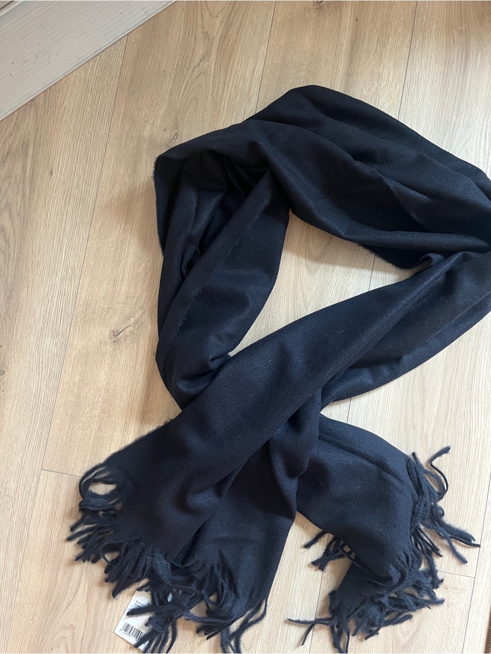 Mango Navy Scarf Shawl New w/Tags